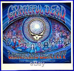MINT EMEK Grateful Dead 1977 Winterland Giclee Poster 73/375