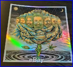 MINT EMEK Ice Blue Rose Variant AND Blotter Jerry Garcia Bicycle Day xx/25