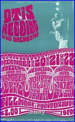 MINT Grateful Dead Otis Redding Country Joe 1966 BG 43 Fillmore Poster