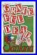 MINT Grateful Dead Santana 1991 BGP 41 Bill Graham Silver Bowl TWO-SIDED Poster
