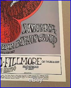 MINT Vintage Grateful Dead Jefferson Airplane BG 171 1969 Fillmore 2nd Poster