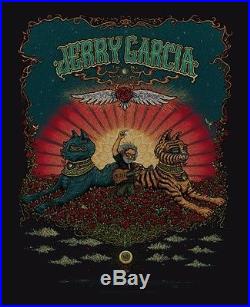 Marq Spusta Bed of Roses Jerry Garcia Print