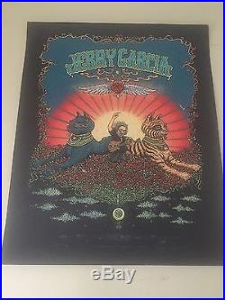 Marq Spusta Bed of Roses Jerry Garcia Print
