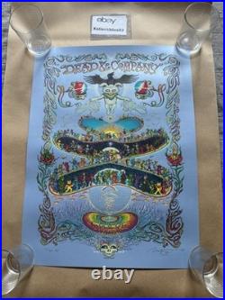 Marq Spusta Dead & Co The Sphere March 20th Light Blue Variant Poster AP #xx/60