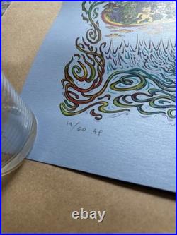 Marq Spusta Dead & Co The Sphere March 20th Light Blue Variant Poster AP #xx/60