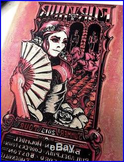 Masthay Grateful Dead Furthur 2013 Summer Tour Original Artwork, Block & Poster