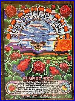 Michael Everett 1998 The Other Ones Summer Tour Poster Grateful Dead Print