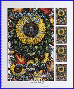 Michael Everett Grateful Dead Fall 1995 Tour Poster Proofsheet Boston New York