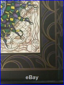 Michael Everett Grateful Dead original artwork Snakes 1995
