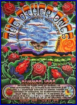 Michael Everett The Other Ones Summer 1998 Tour Poster Grateful Dead Bob Weir