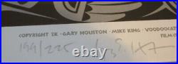 Mickey Hart Band Kerosene Dream Signed & #rd By Artist Gary Houston Framed Nm