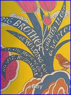 Mint 1967 Continental Ballroom Big Brother AOR 2.342 Poster Dead Fillmore Family