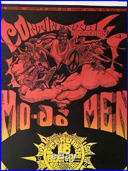 Mo-Jo Men Chocolate Watchband Continental 1967 Psych Fillmore Rock Poster Rare