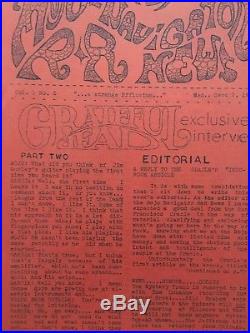 Mojo Navigator Grateful Dead Velvet Underground Handbill bg fd aor fd26 1966