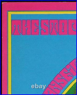 Moscoso Neon Rose #13 1967 Poster Grateful Dead 99 of 100 Heads Version NR-13C
