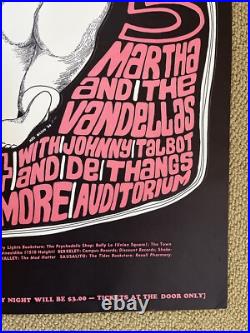 Music Festival Poster Jefferson Airplane Grateful Dead San Francisco 60s Graham