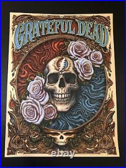 N. C. Winters Grateful Dead Silkscreen Poster