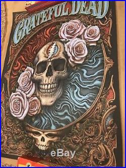 NC N. C. Winters Grateful Dead Black Licorice Variant Poster Print Sold Out #/40