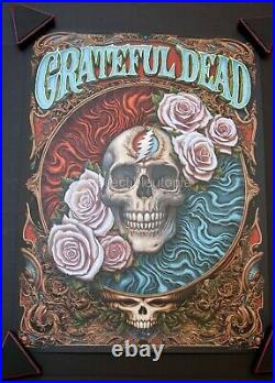 NC Winters Grateful Dead Black Licorice Variant Gig Concert Art Print Poster