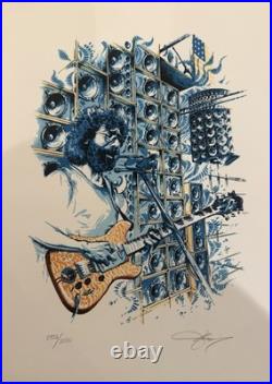 NEAR MINT Grateful Dead Wall of Sound L/E Timed Release Print 2955/3530