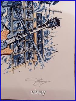 NEAR MINT Grateful Dead Wall of Sound L/E Timed Release Print 2955/3530