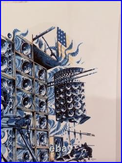 NEAR MINT Grateful Dead Wall of Sound L/E Timed Release Print 2955/3530