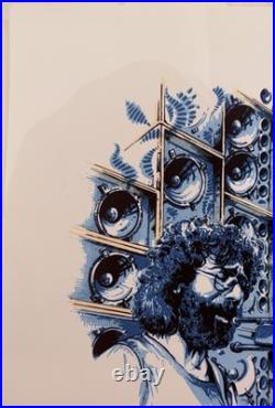 NEAR MINT Grateful Dead Wall of Sound L/E Timed Release Print 2955/3530