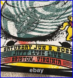 NICE! 2023 Dead & Company VIP Poster Jiffy Lube Live Bristow, VA 6-3-23 232/1150