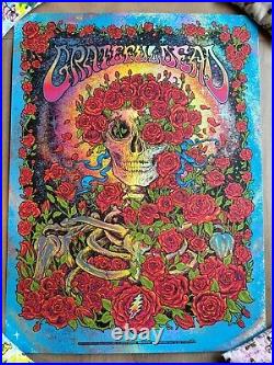 Nathaniel Deas Bourbon Sunday Grateful Dead Limited Edition Foil Variant Poster