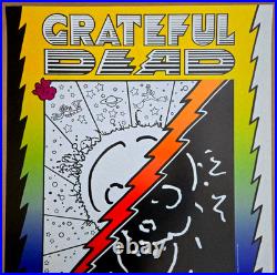 Near MINT Peter Max Grateful Dead 1988 Tour Original 1st Printing AOR Poster Near MINT Peter Max Grateful Dead 1988 Tour Original 1st Printing AOR Poster