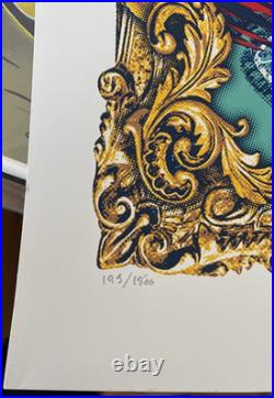 OFFICIAL Dead & Company Raleigh NC 2023 Poster S/N #/1800 ARTIST SIGNED AP