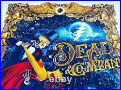 OFFICIAL Dead & Company Raleigh NC 2023 Poster S/N #/1800 ARTIST SIGNED AP