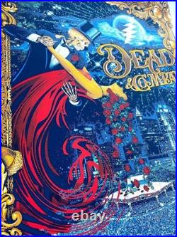 OFFICIAL Dead & Company Raleigh NC 2023 Poster S/N #/1800 ARTIST SIGNED AP