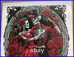 OFFICIAL Dead and Company Boulder Folsom Field 2023 AP POSTER S/N SIGNED #/400