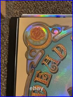 Official Dead And Company GD60 August 1st Foil Poster