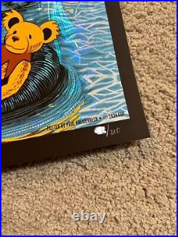 Official Dead & Company Sphere Online Exclusive Foil Poster July 13, 2024