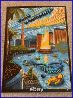 Official Dead & Company Sphere Online Exclusive Foil Poster July 13, 2024