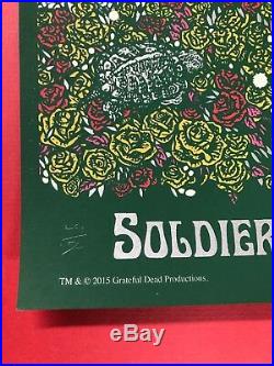 Official Gd50 Grateful Dead Chicago Soldier Field Richey Beckett Poster Print