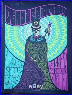 Official Limited Edition Dead and Company 2017 New Orleans Poster S&N 257/550