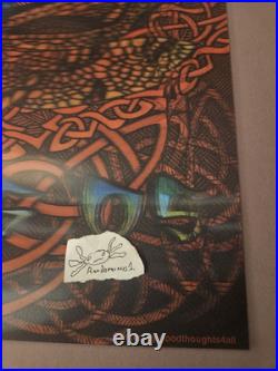 Official The Dead Spring Tour 2009 3D Lenticular Poster Michael Everett Mint