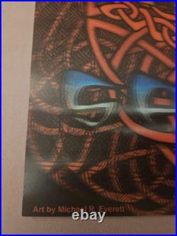 Official The Dead Spring Tour 2009 3D Lenticular Poster Michael Everett Mint