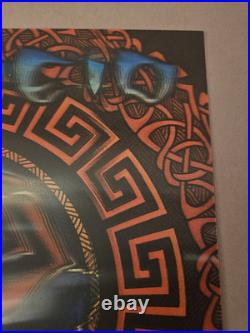 Official The Dead Spring Tour 2009 3D Lenticular Poster Michael Everett Mint