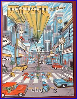 Og Dead & Company Las Vegas Sphere Poster Kreizenbeck Print Shakedown 6/14