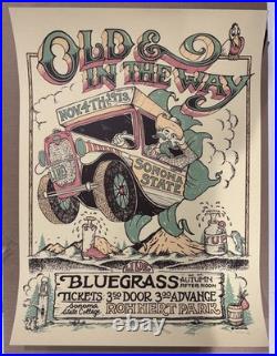 Old And In The Way Poster Only Record Store Day 2025 Jerry Garcia David Grisman