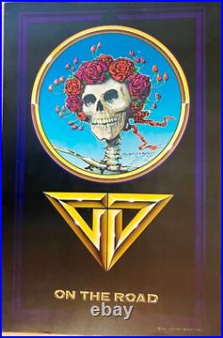 On The Road Original 1978 Grateful Dead Tour Poster by Mouse & Kelley