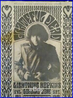 Original 1966 GRATEFUL DEAD Fillmore Concert Poster Wes Wilson #16