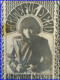 Original 1966 GRATEFUL DEAD Fillmore Concert Poster Wes Wilson #16