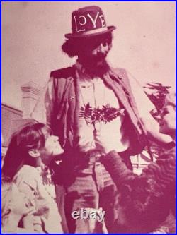 Original 1967 Haight Ashbury Loves You POSTER Vintage JOSEPH GOMEZ 1960 DOUBLE H