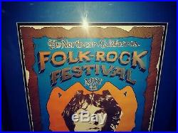 Original 1968 NORTHERN CALIFORNIA FOLK ROCK FESTIVAL Doors Jefferson Airplane