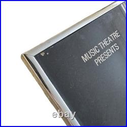 Original 1980 Grateful Dead Poster Mississippi River Festival Edwardsville, IL